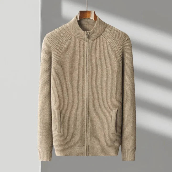 Adam Sweater | Soft Ribbed Cashmere Blend Knit