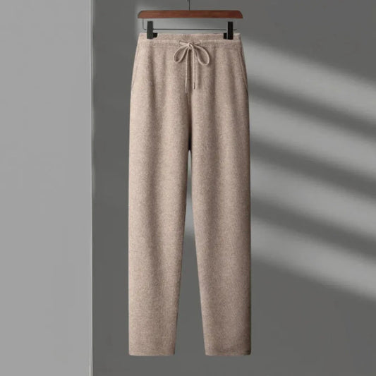 Alfred Trousers | Men’s Wool Blend Drawstring Trousers
