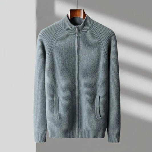 Adam Sweater | Soft Ribbed Cashmere Blend Knit