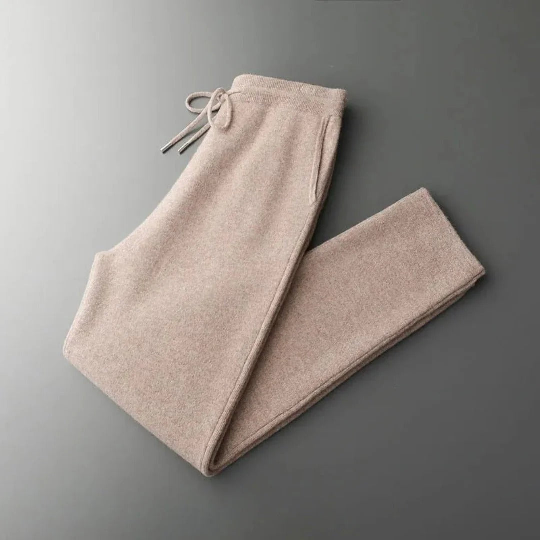 Alfred Trousers | Men’s Wool Blend Drawstring Trousers